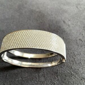 Swarovski crystal cuff bracelet